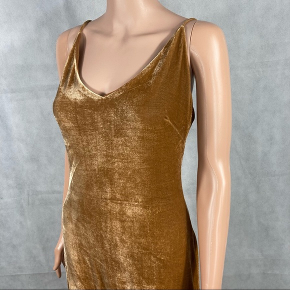 Amuse Society Verona Knit Tank Dress Amaretto Large - Picture 4 of 17